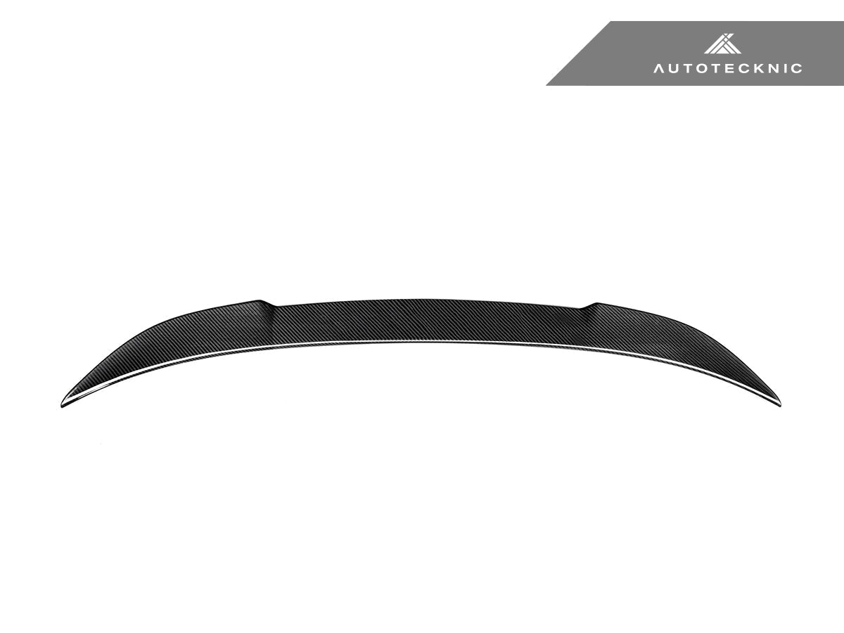 AutoTecknic Carbon Competition Trunk Spoiler on G80 M3 in glossy carbon fiber finish