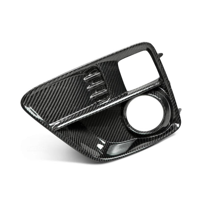 Seibon Carbon fiber fog light surrounds for 2015-17 Subaru Impreza WRX/STi pair