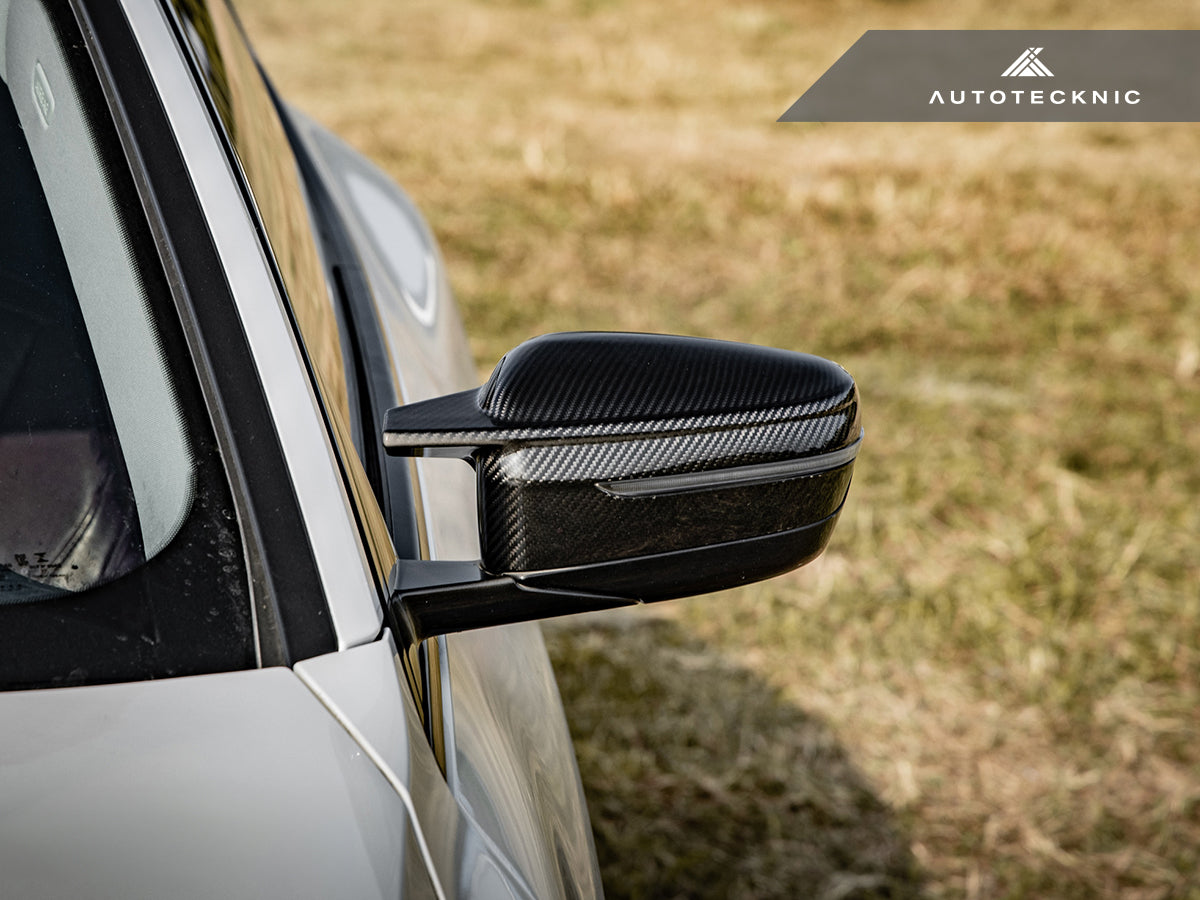 AutoTecknic G8X Style M-Inspired Version II Dry Carbon Mirror Covers - G20 3-Series | G22/ G26 4-Series