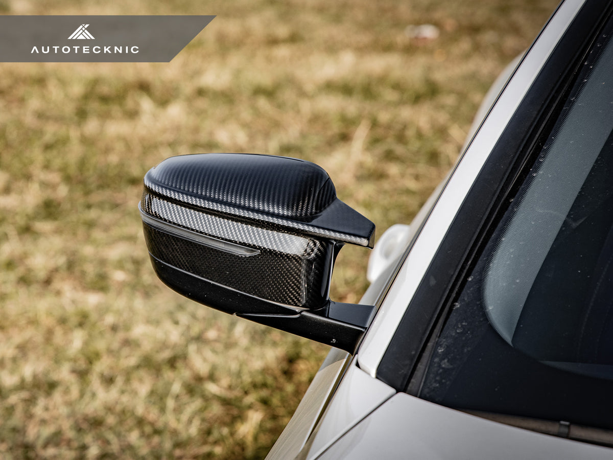 AutoTecknic G8X Style M-Inspired Version II Dry Carbon Mirror Covers - G20 3-Series | G22/ G26 4-Series
