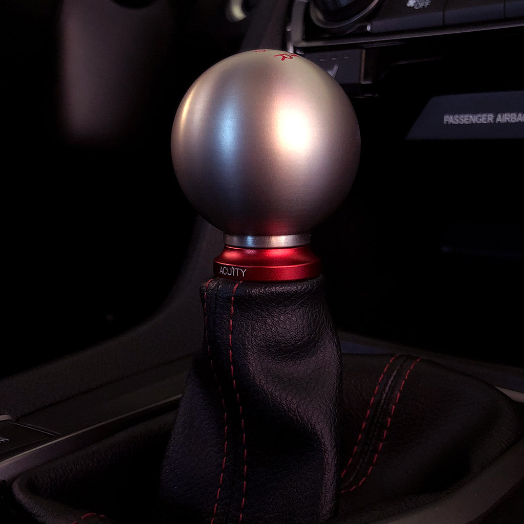 ACUITY Shift Boot Collar Upgrade (Satin Red Aluminum Finish)