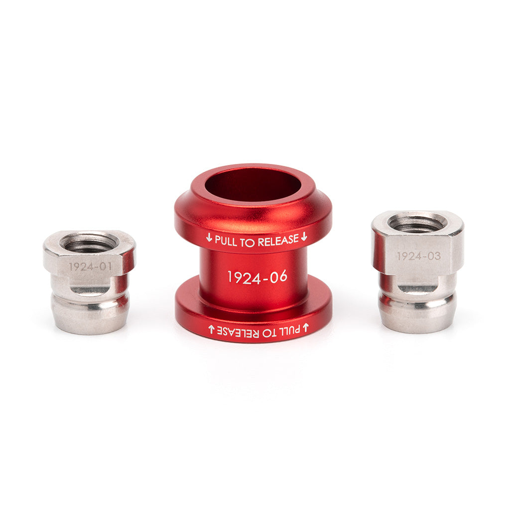 ACUITY Shift Boot Collar Upgrade (Satin Red Aluminum Finish)
