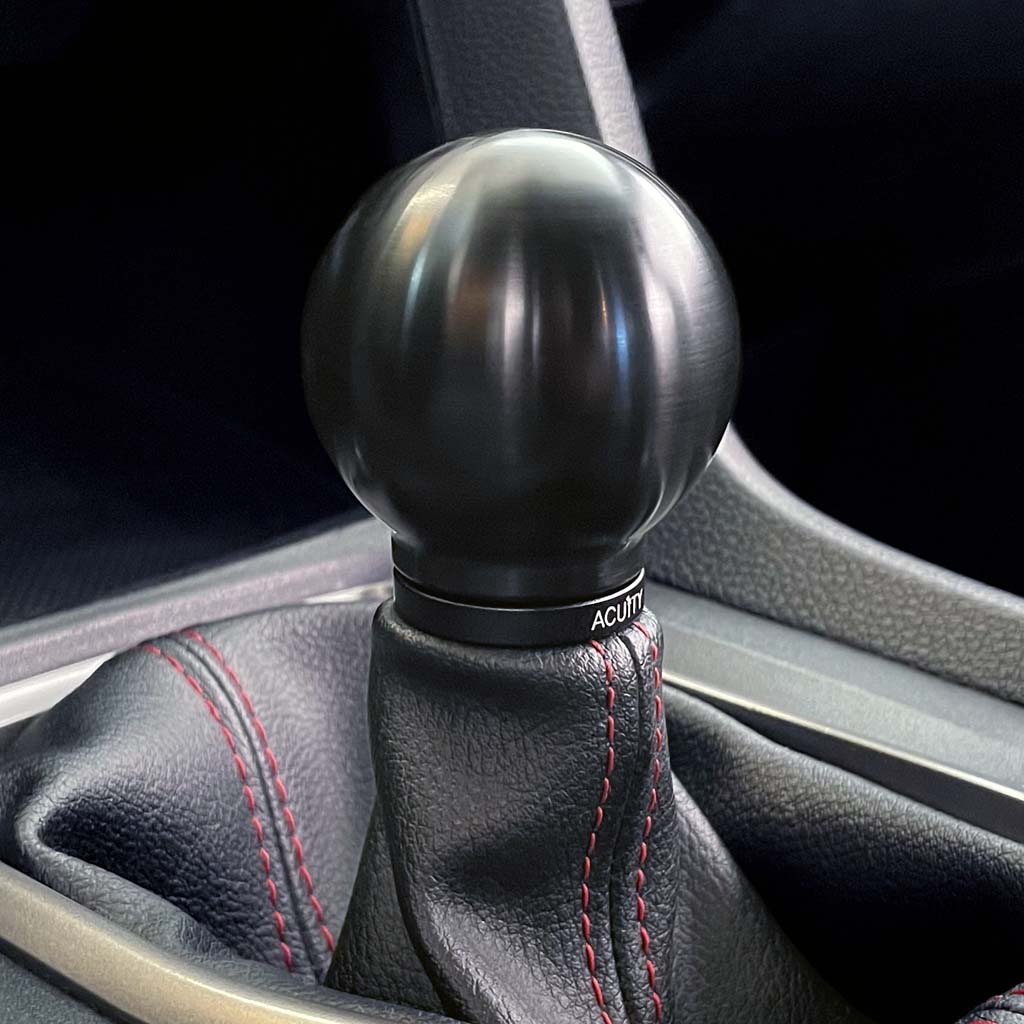 ACUiTY POCO Insulated Low-Profile Shift Knob in Black (M10X1.5)