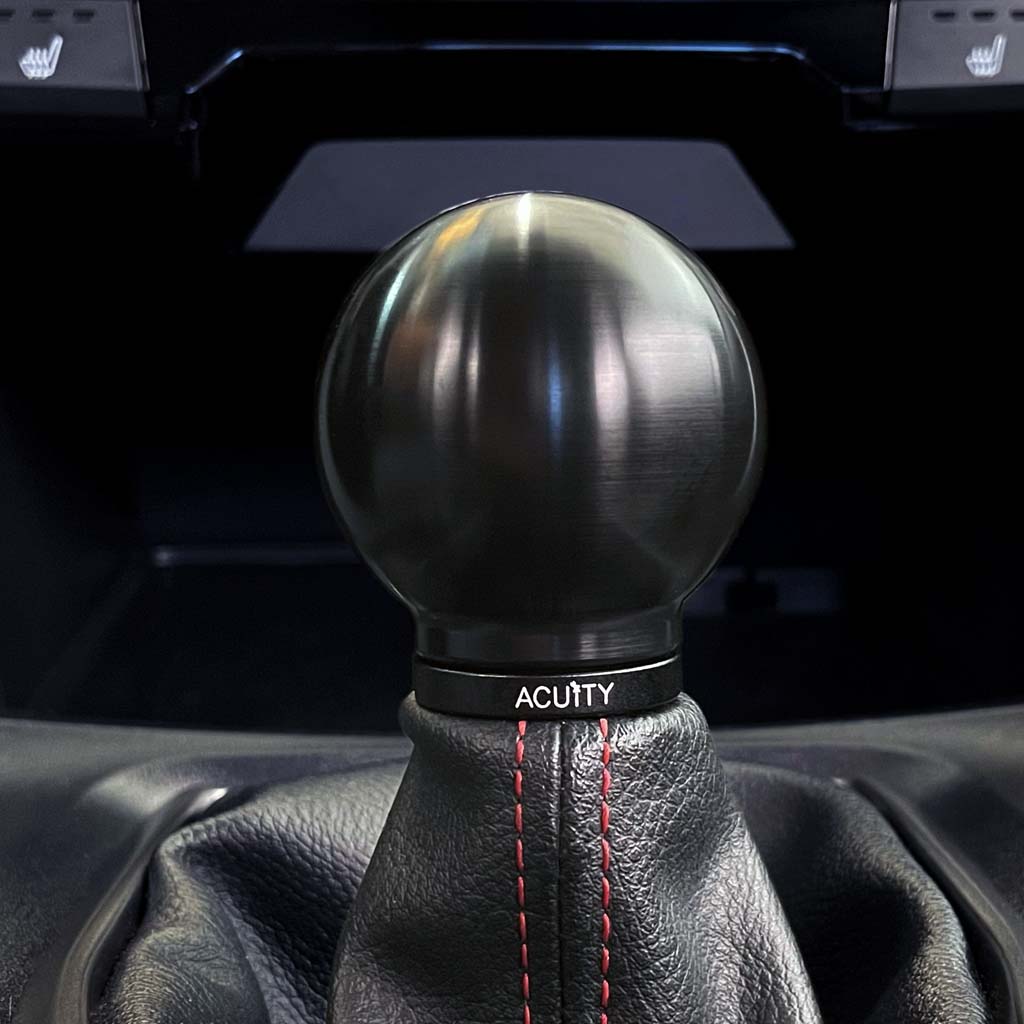 ACUiTY POCO Insulated Low-Profile Shift Knob in Black (M10X1.5)