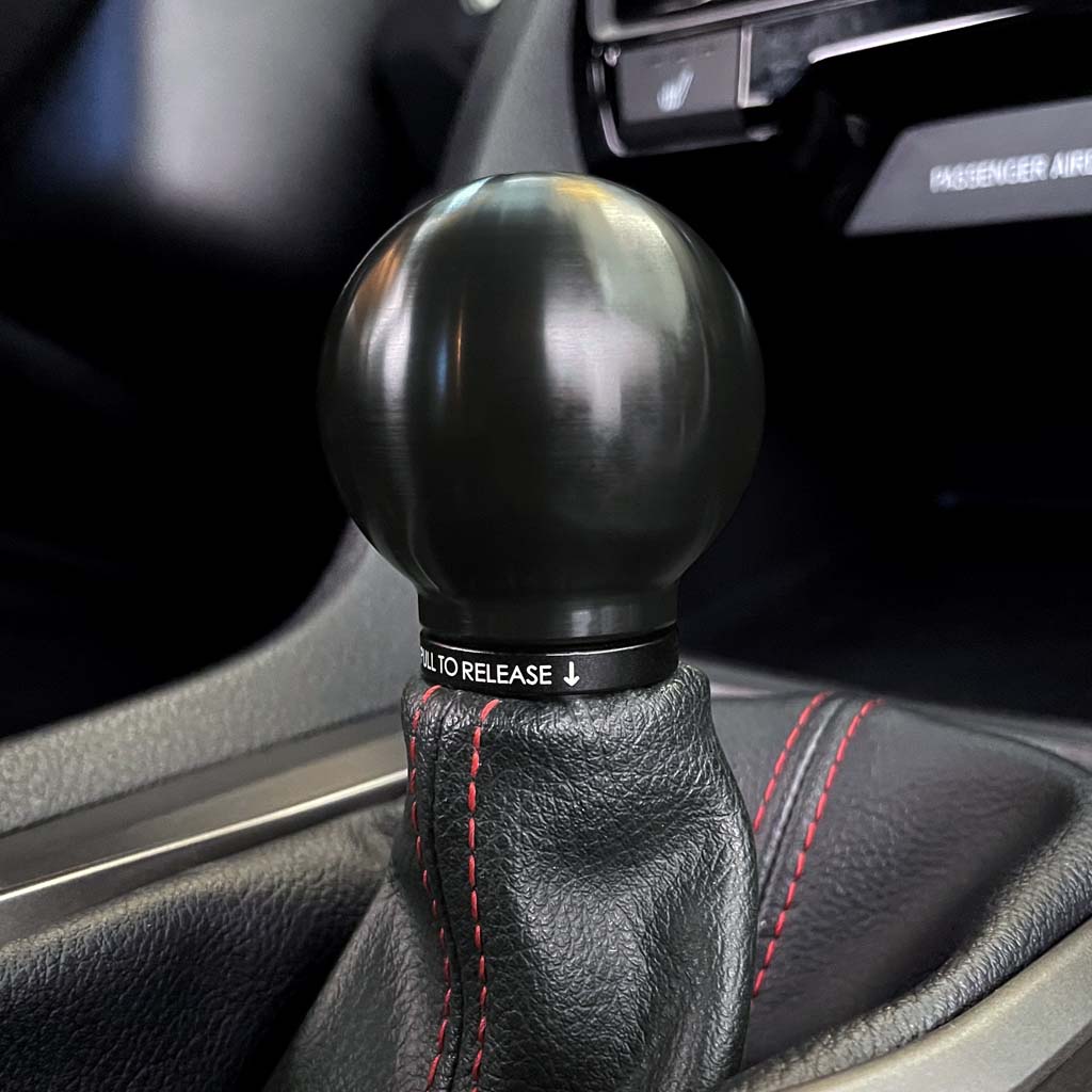 ACUiTY POCO Insulated Low-Profile Shift Knob in Black (M10X1.5)