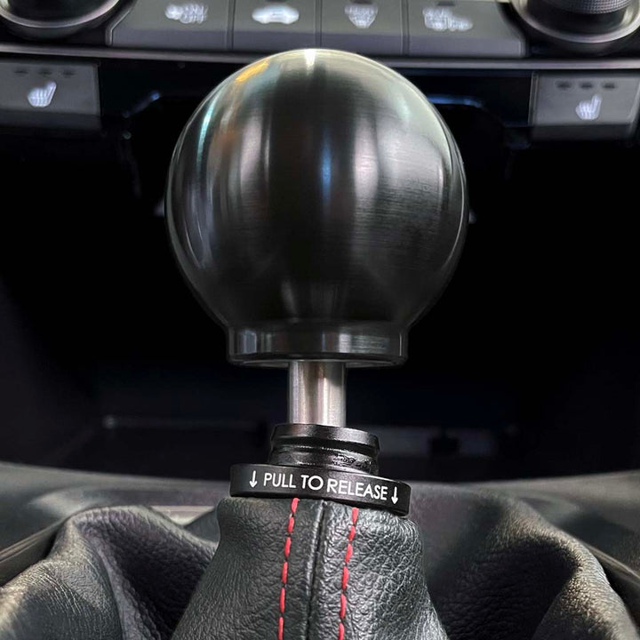 ACUiTY POCO Insulated Low-Profile Shift Knob in Black (M10X1.5)