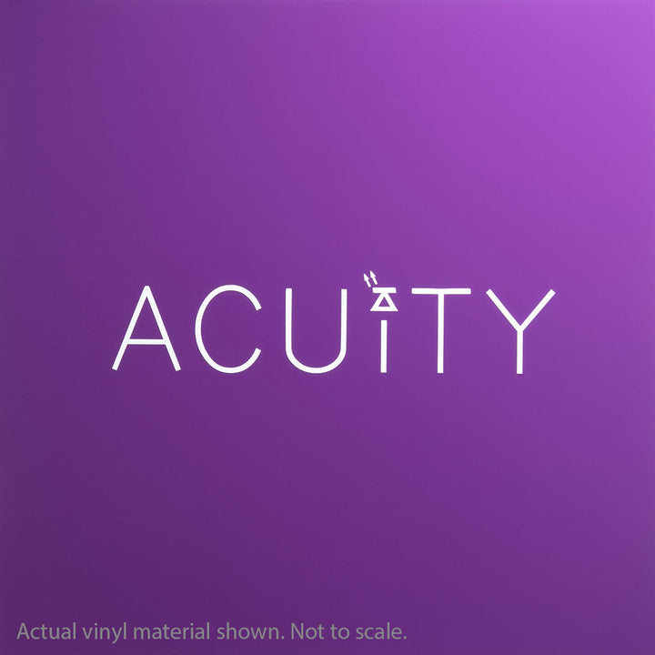ACUiTY Matte Purple Windshield Banner