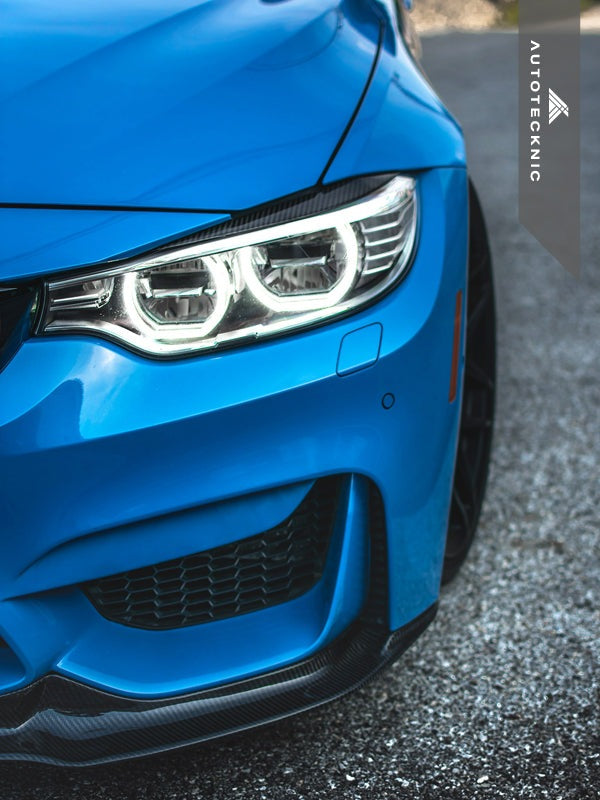 AutoTecknic Carbon Fiber Headlight Trim Set - BMW F32/ F36 4-Series