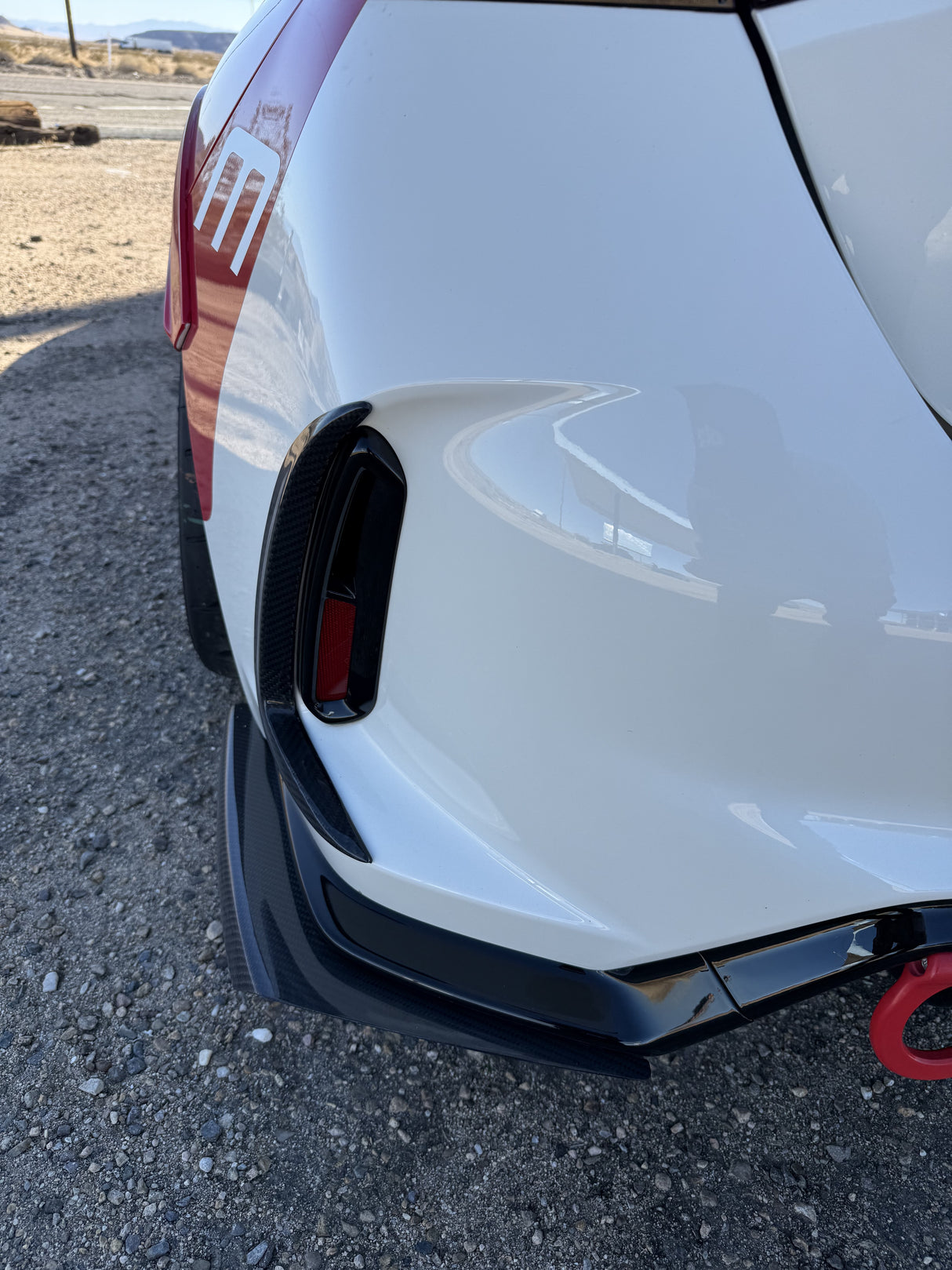 Varis ARISING-1 Carbon Rear Under Splitters for 2023+ Honda Civic Type R FL5