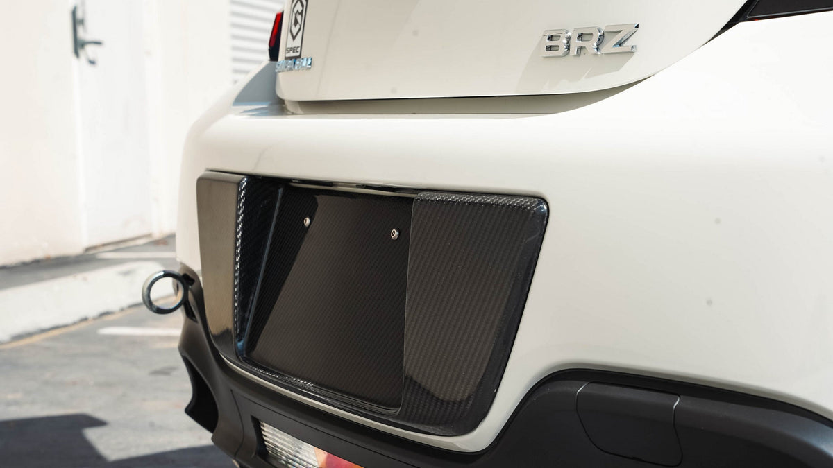 Carbon Fiber Toyota GR86/ Subaru BRZ License Plate Frame 2022+