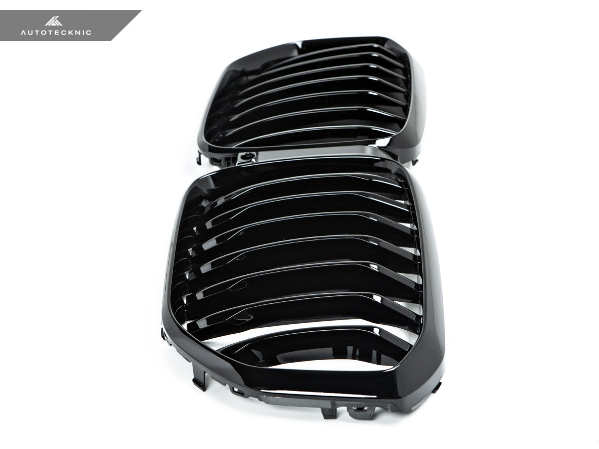 AutoTecknic Glazing Black Front Grille - BMW G05 X5 Pre-LCI