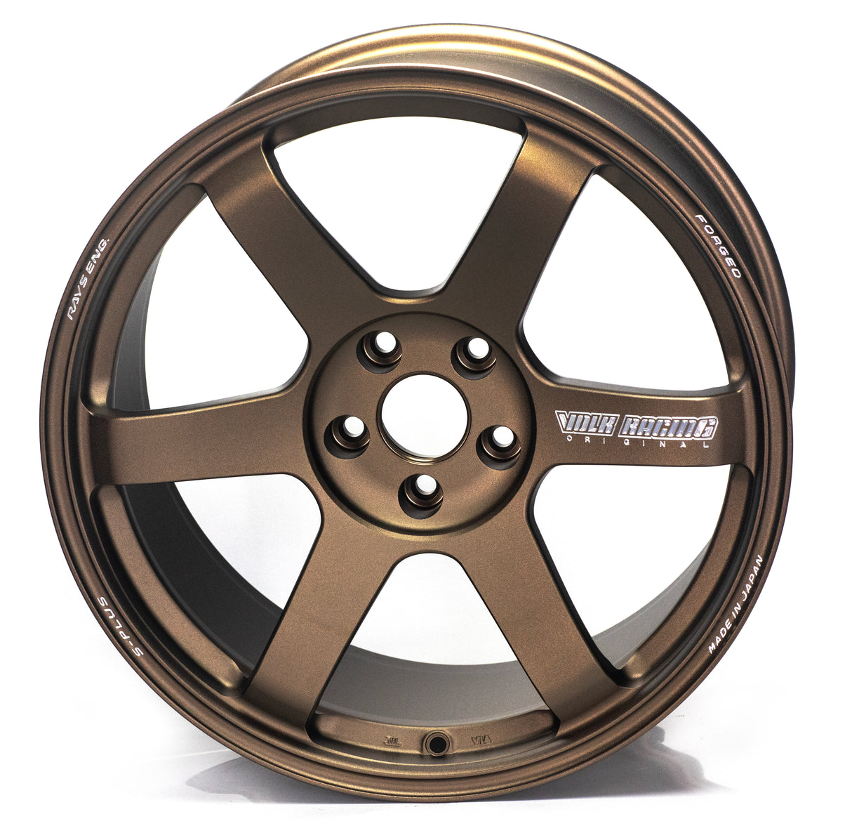 Volk Racing TE37 SAGA S-Plus Wheels 19x10.0 5x120 / Offset: +37 (Face 3) / Bronze (BR) *Set of 4*