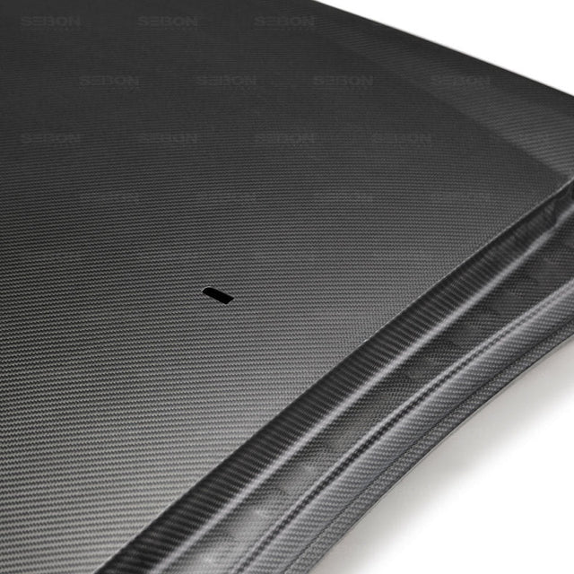 Seibon Carbon dry carbon fiber roof panel for 2017-2020 Honda Civic Type-R with glossy finish and superior craftsmanship