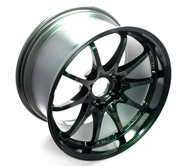 Volk Racing CE28N-Plus 18x10.0 5x120 / Offset +40 (Face 3) / Racing Green (IG) (Set of 4)