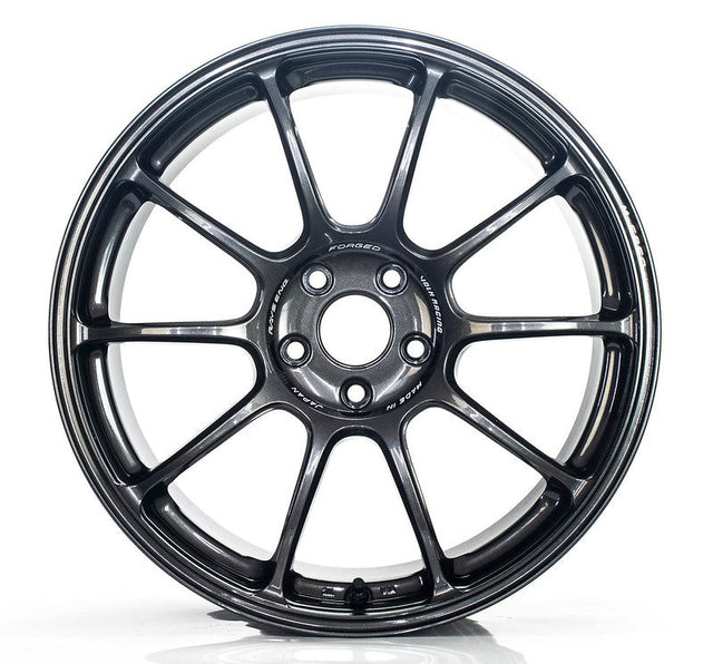 Volk Racing ZE40 M-Spec 17x9.5 diamond dark gunmetal 10-spoke wheel with 5x114.3 bolt pattern and +44 offset