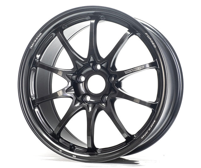 Volk Racing CE28N-plus 19x10.0 forged wheel in Diamond Dark Gunmetal, lightweight and strong with 5x120 bolt pattern and +38 offset