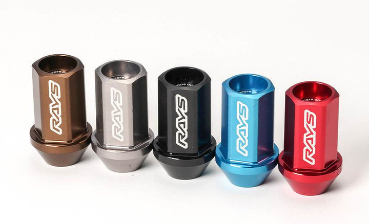 Rays L42 Dura-Nut Straight Type Lug & Wheel Lock Set - Set of 20 / 14x1.50