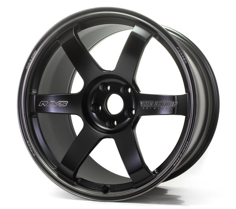 Volk Racing TE37 SAGA S Plus (Black Shadow LTD) 18x10.0 5x120 / Offset +40 (Face 4) *Set of 4*