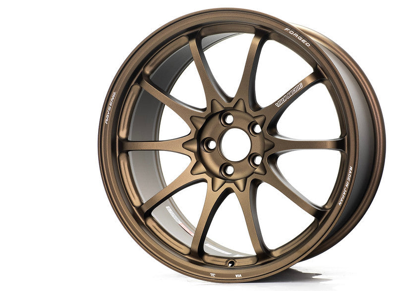 Volk Racing CE28N-Plus forged 19x10.0 wheel in Blast Gunmetal with 5x120 bolt pattern and +38 offset