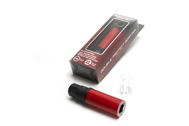 Kics Double Protect Adapter for 17mm hex lug nuts with resin wheel protector