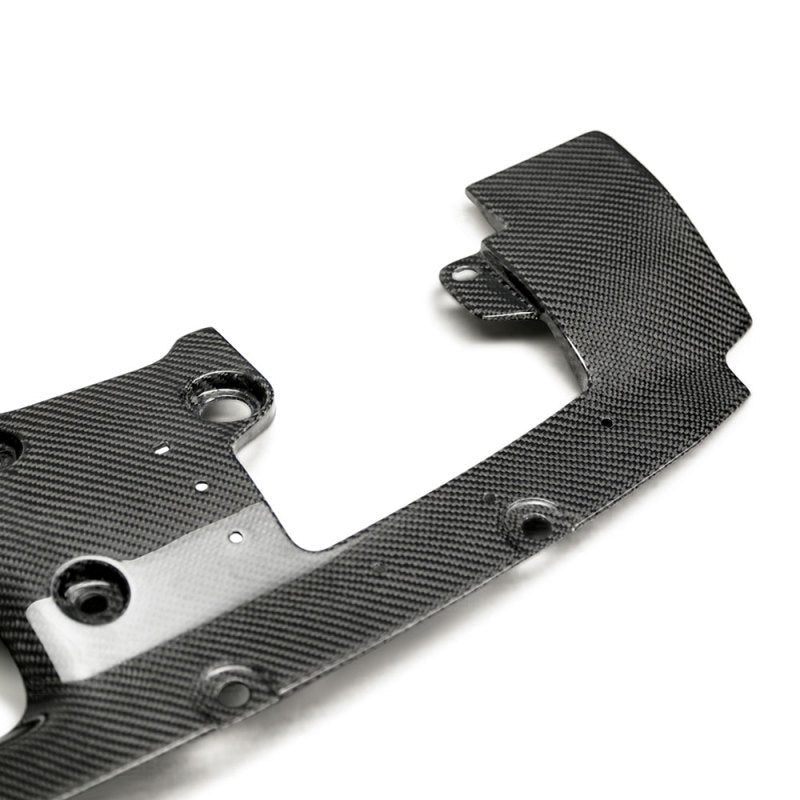 Seibon Carbon fiber cooling plate for 2017-2018 Honda Civic Type-R FK8, glossy finish, lightweight and durable carbon component