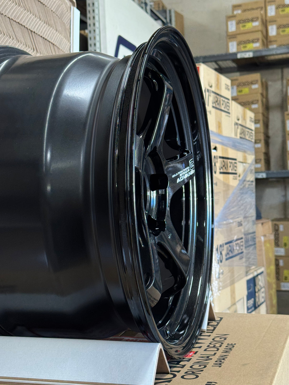 Advan GT Beyond-R Wheel (C-2) 18x10.0 5x120 / Offset +40 / Racing Titanium Black (TBK) (Set of 4)