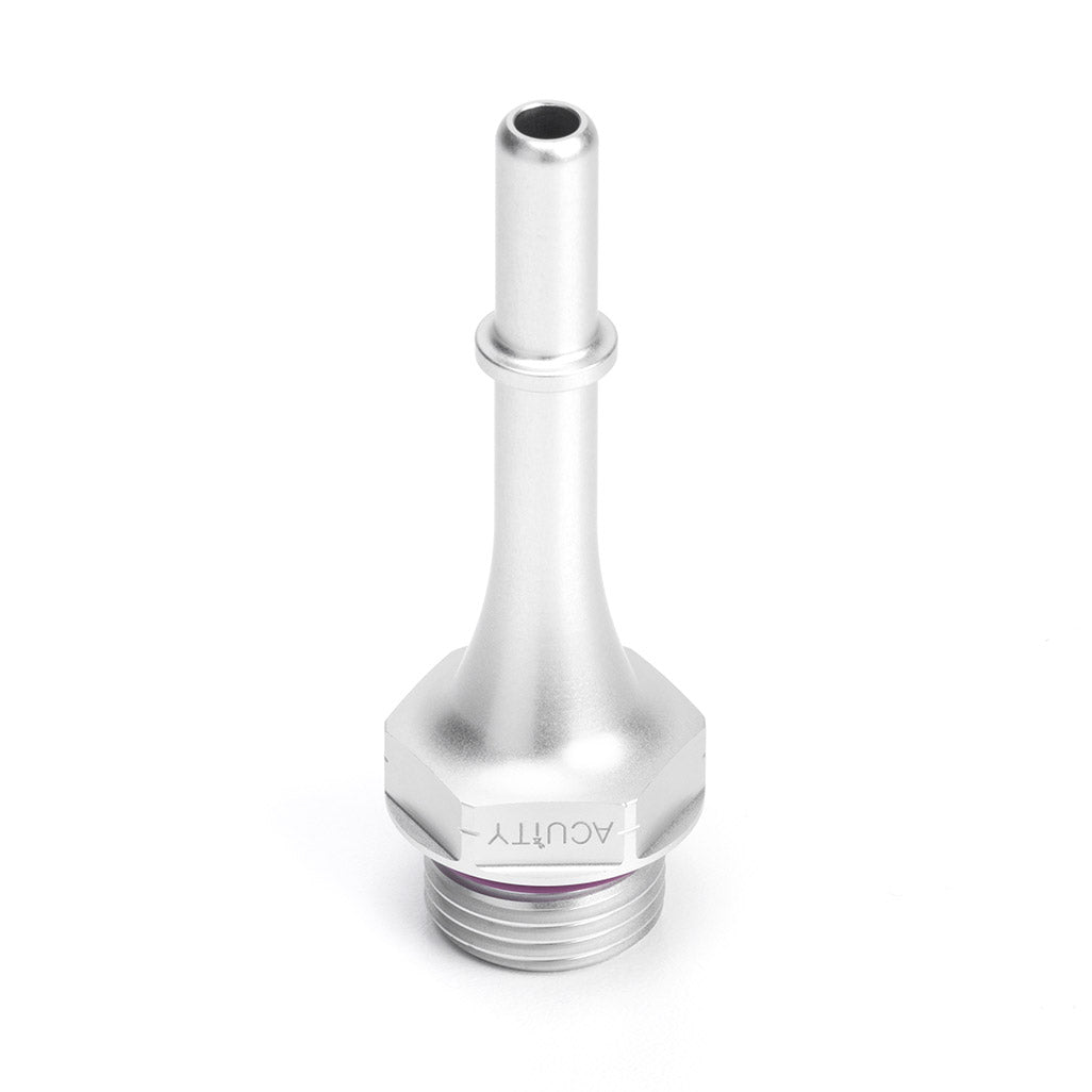 ACUITY 5/16" Quick-Connect to -8 O-Ring Boss (ORB) Adapter, 62mm flange to tip