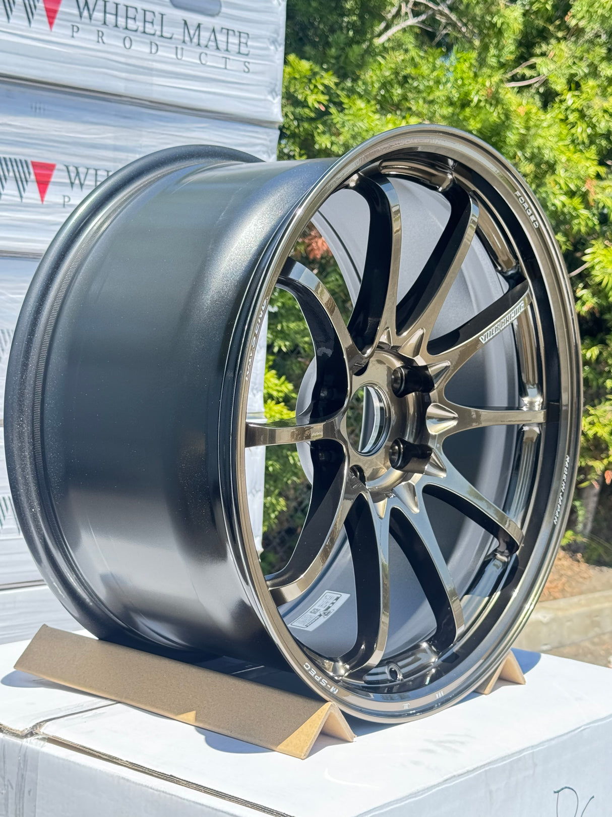Volk Racing CE28N-Plus M-Spec 19x10.0 5x120 / Offset +38 / Shining Bronze Metal (SZ) (Set of 4) (Face 3) *LMTLS Spec*