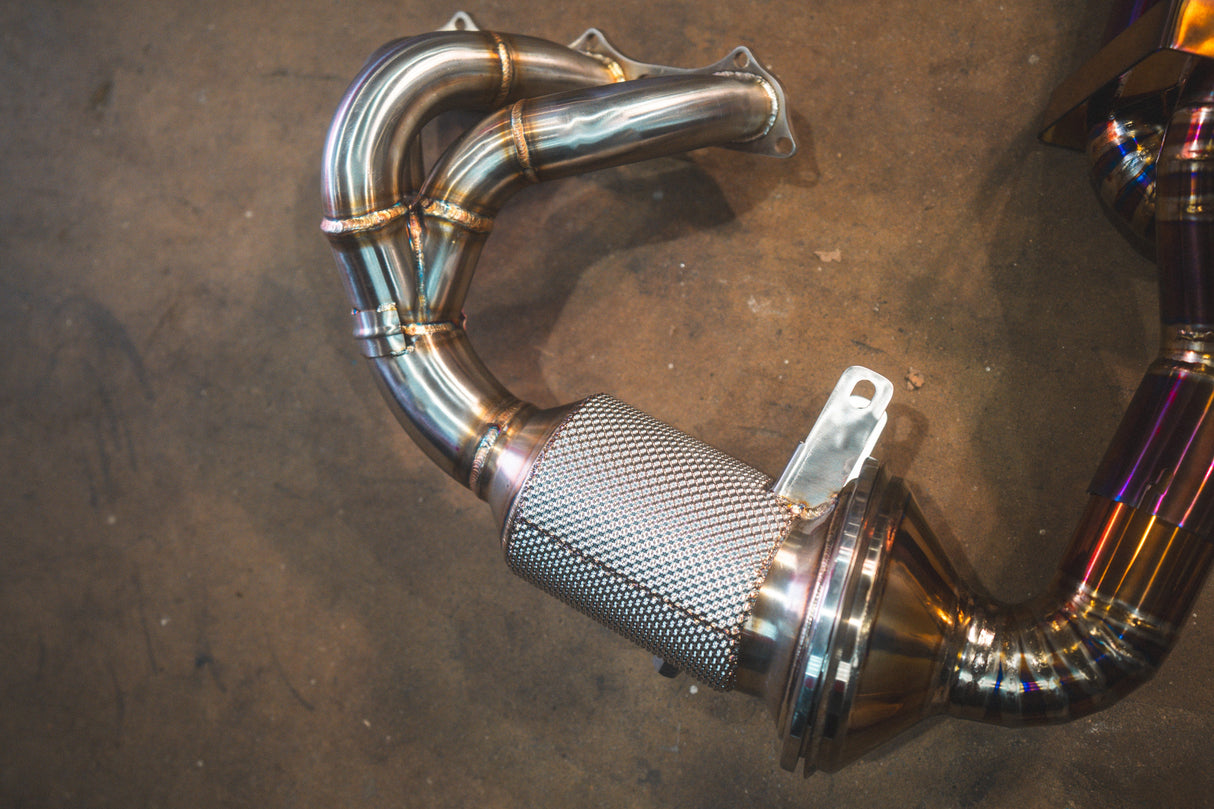 Valvetronic Valved Sport Exhaust System for Porsche 992 GT3/RS