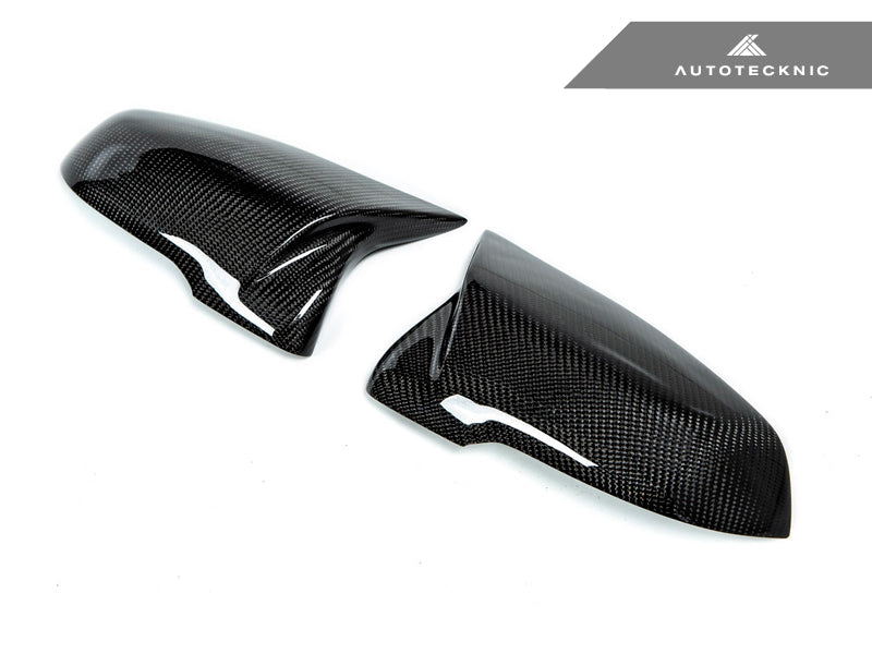 AutoTecknic Carbon Fiber M-Inspired Mirror Covers - BMW F20 1-Series | F22 2-Series | F30 3-Series | F32/ F36 4-Series | F87 M2