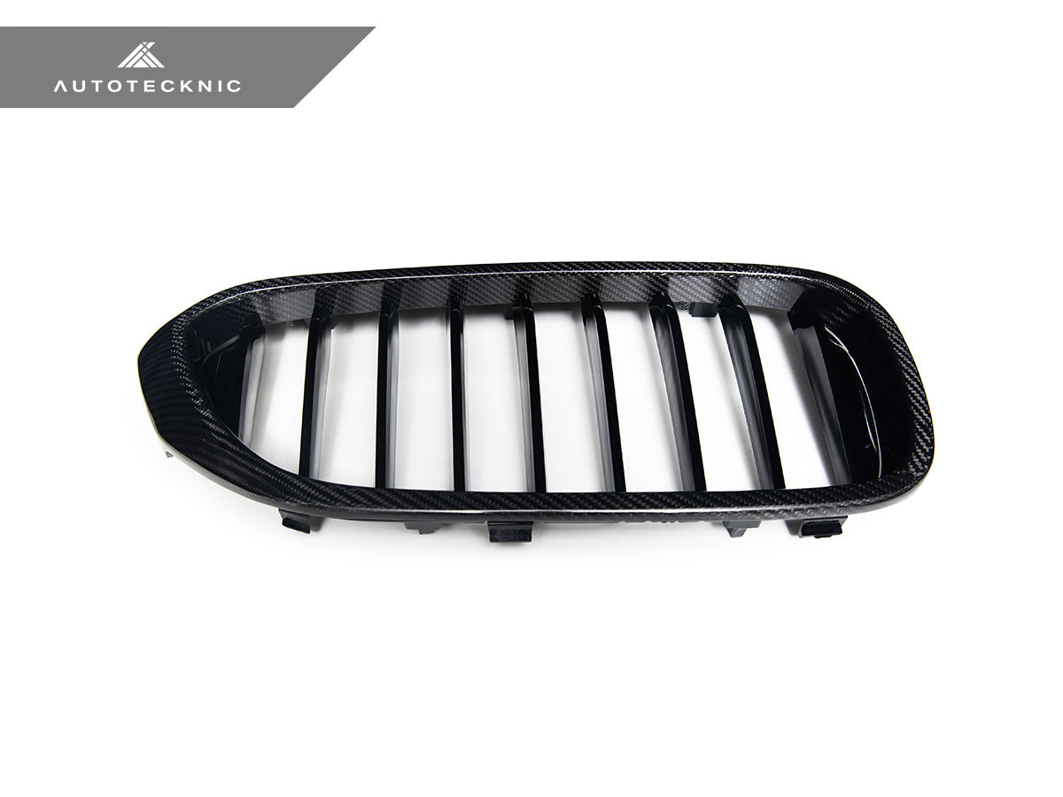 AutoTecknic Carbon Fiber Front Grille Set - BMW G30 5-Series Pre-LCI