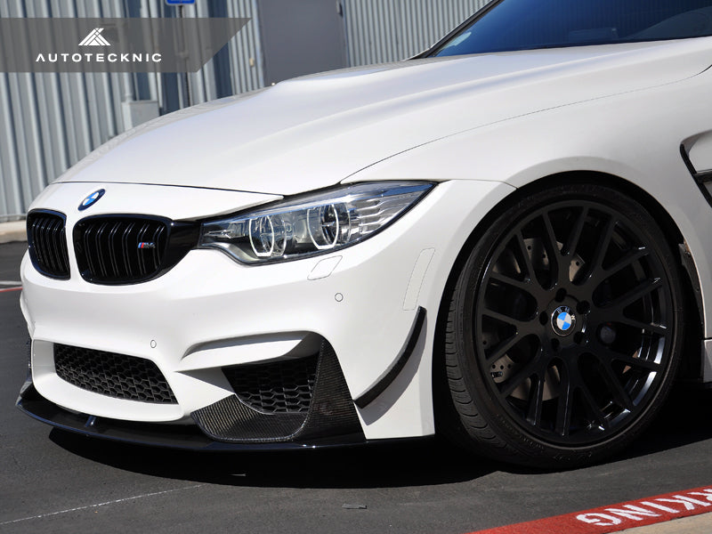 AutoTecknic Dry Carbon Canard Set - BMW F80 M3 | F82/ F83 M4