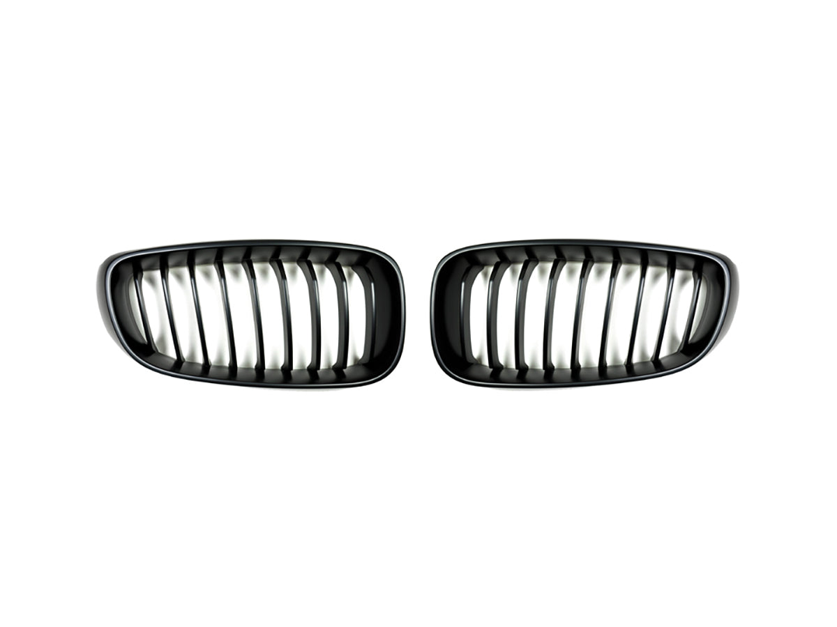 AutoTecknic Stealth Black Front Grille Set - F34 3-Series Gran Turismo