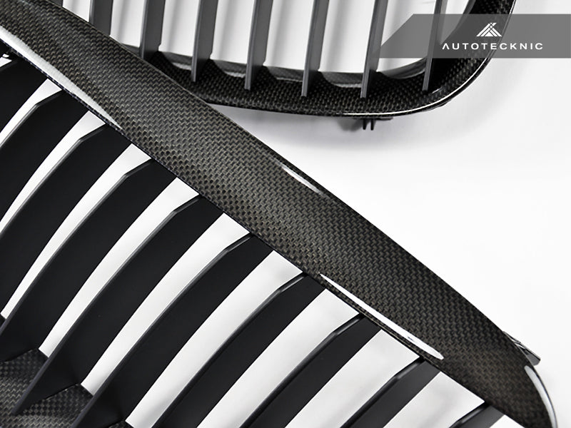 AutoTecknic Carbon Fiber Front Grille Set - BMW E63/ E64 6-Series & M6
