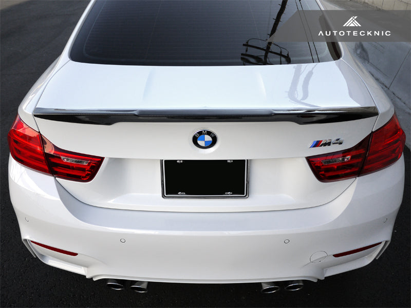 AutoTecknic Dry Carbon Fiber Performante Trunk Spoiler - BMW F82 M4 | M4 Competition