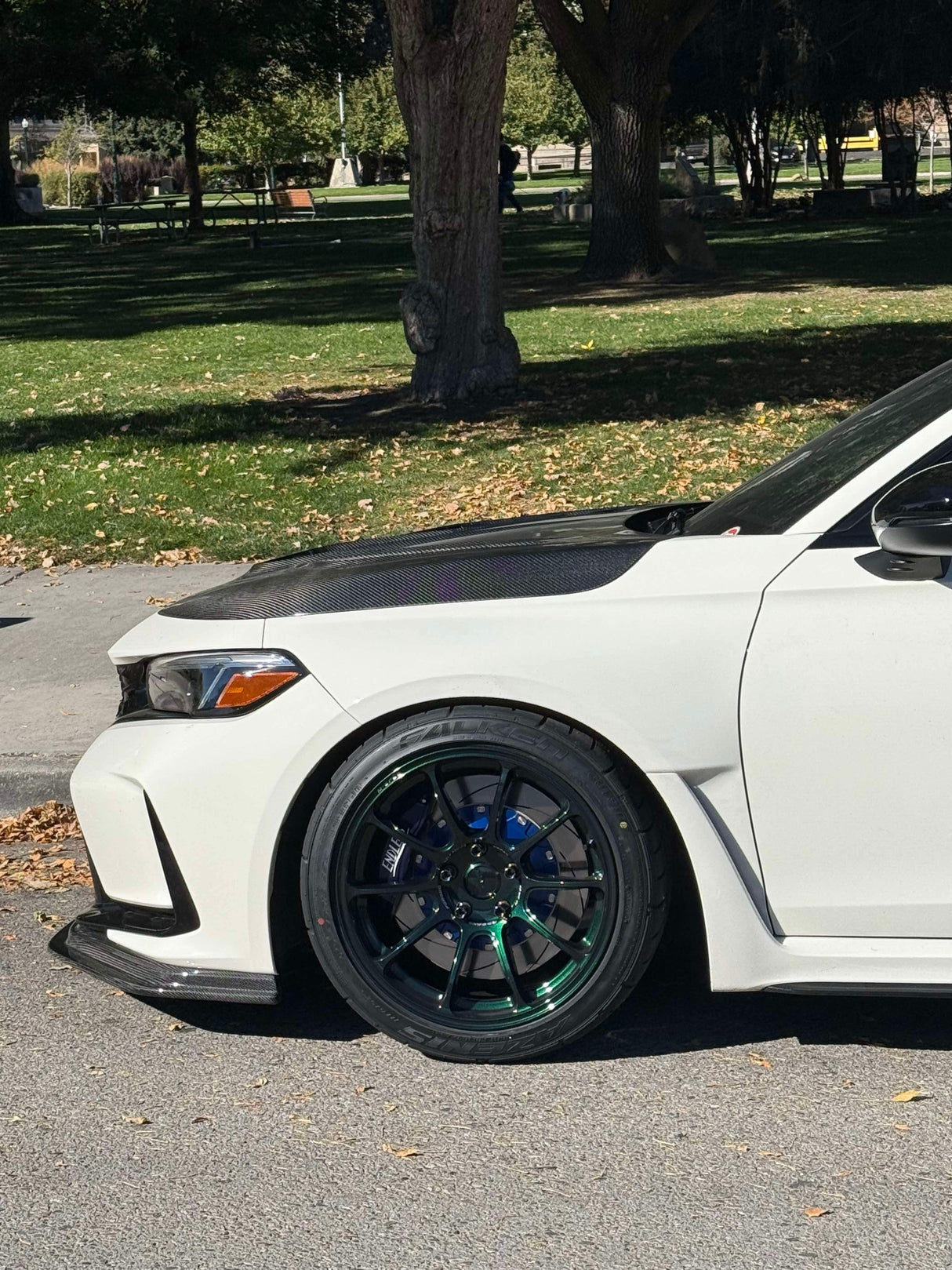 Volk Racing ZE40 M-SPEC 18x10.0 5x120 / Offset: +40 (Face 3) / Racing Green (IG) (Set of 4) *LMTLS Spec*