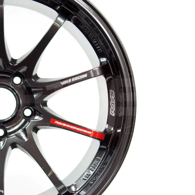 "Rays Engineering" CE28 Club Racer II Replacement Spoke Sticker/Decal - 17/18"
