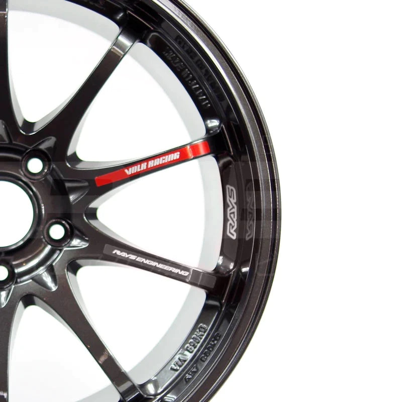 "Volk Racing" CE28 Club Racer II Replacement Spoke Sticker/Decal - 17/18"