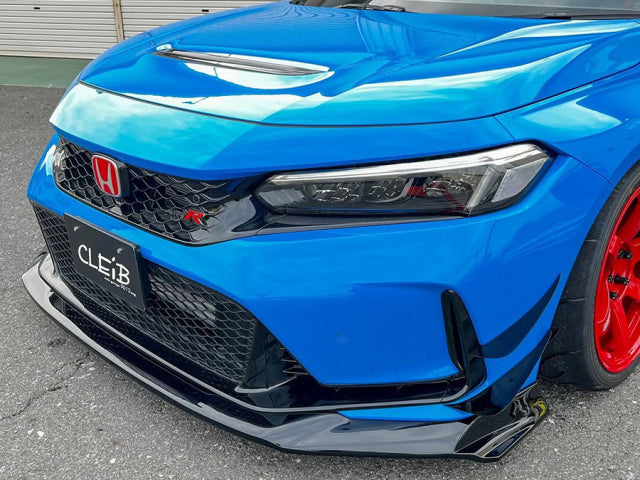 CLEiB Front Lip Spoiler (CFRP) for 2023+ Honda Civic Type R FL5
