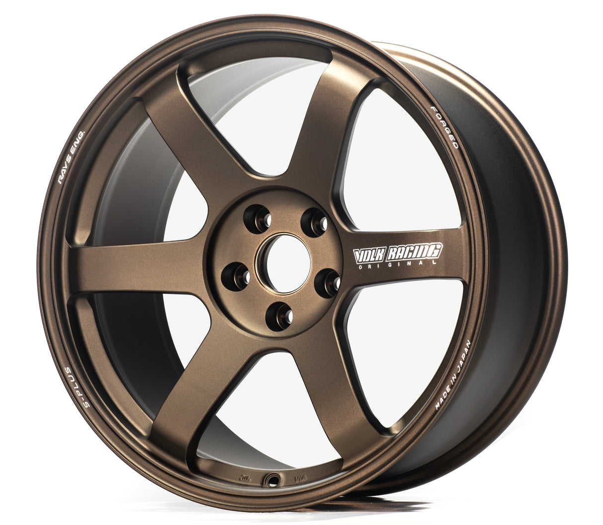 Volk Racing TE37 SAGA S-Plus Wheels 19x10.0 5x120 / Offset: +37 (Face 3) / Bronze (BR) *Set of 4*