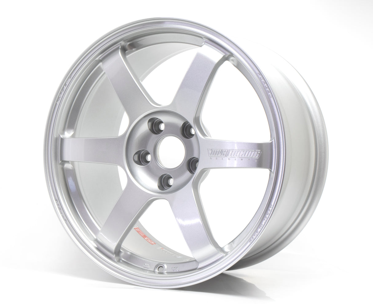 Volk Racing TE37 SAGA S-Plus Wheels 19x10.0 5x120 / Offset: +37 (Face 3) / Diamond Silver (DS) *Set of 4*