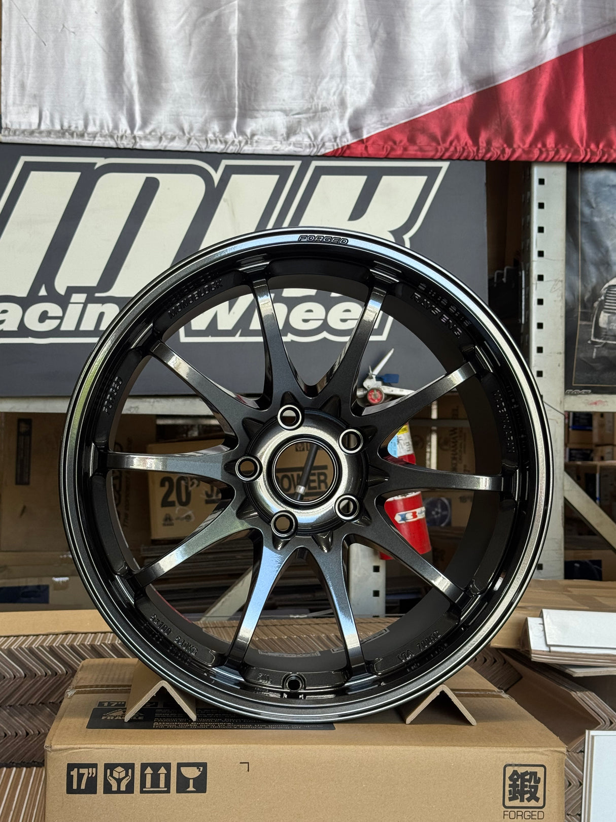 Volk Racing CE28 Club Racer II Black Edition Wheel 18x9.5 5x120 / Offset +38