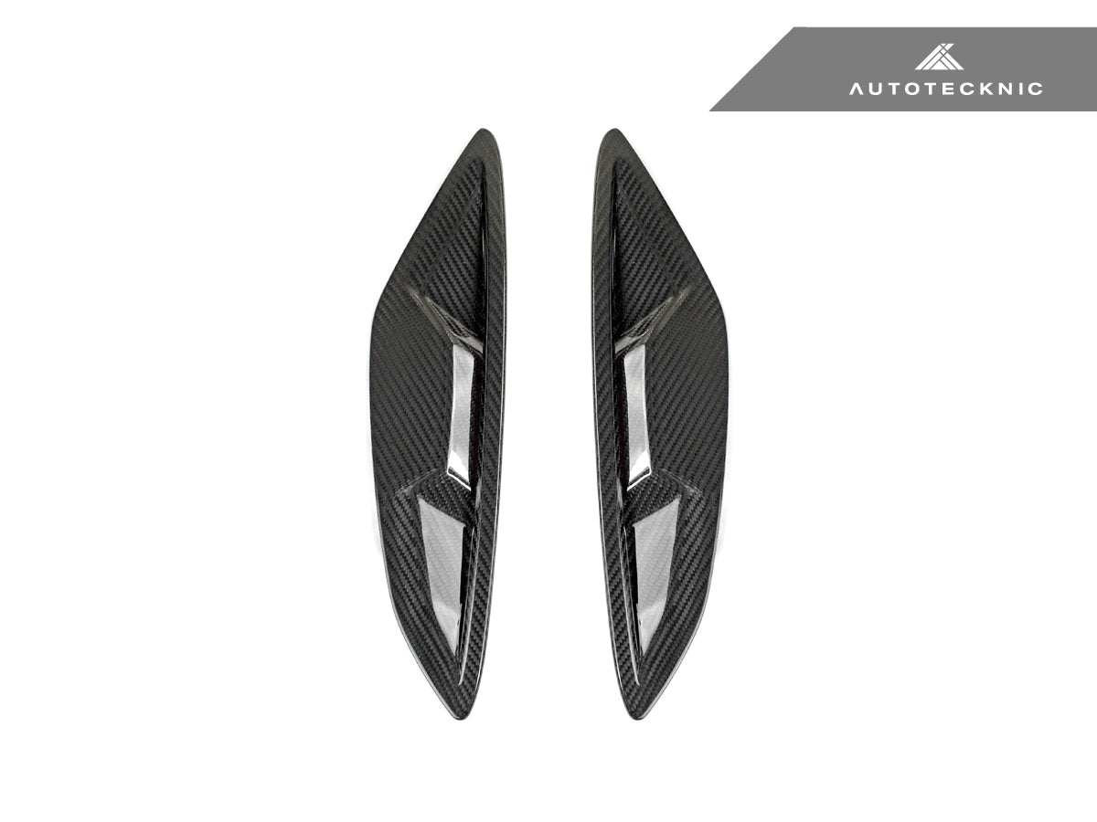 AutoTecknic Dry Carbon Fiber Fender Trim Set - BMW G14/ G15/ G16 8-Series