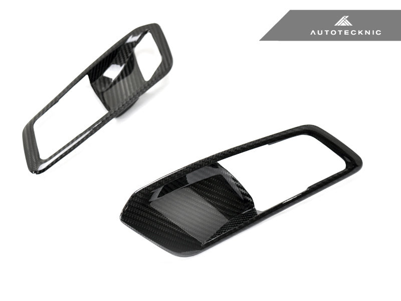 AutoTecknic dry carbon interior door handle trim set for BMW G20 3-Series
