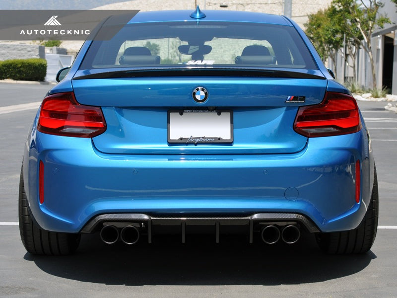 AutoTecknic Dry Carbon Competition Rear Diffuser - BMW F87 M2 | M2 Competition