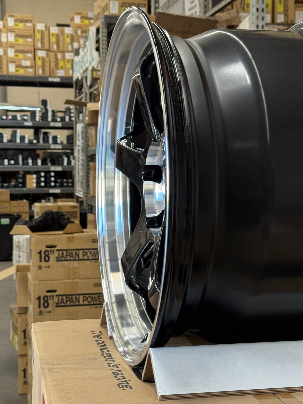 Advan GT Beyond-R Wheel (C-2) 18x10.0 5x120 / Offset +40 / Diamond Cut & Dark Platinum Black (DPB) (Set of 4)