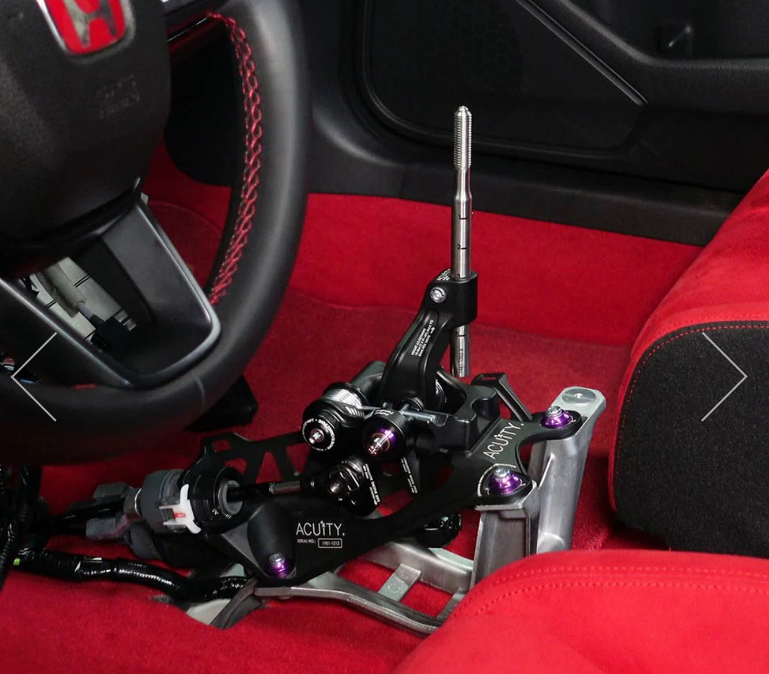 ACUITY 4-Way Adjustable Performance Shifter for the LHD 11th Gen Civic and 5th Gen Integra