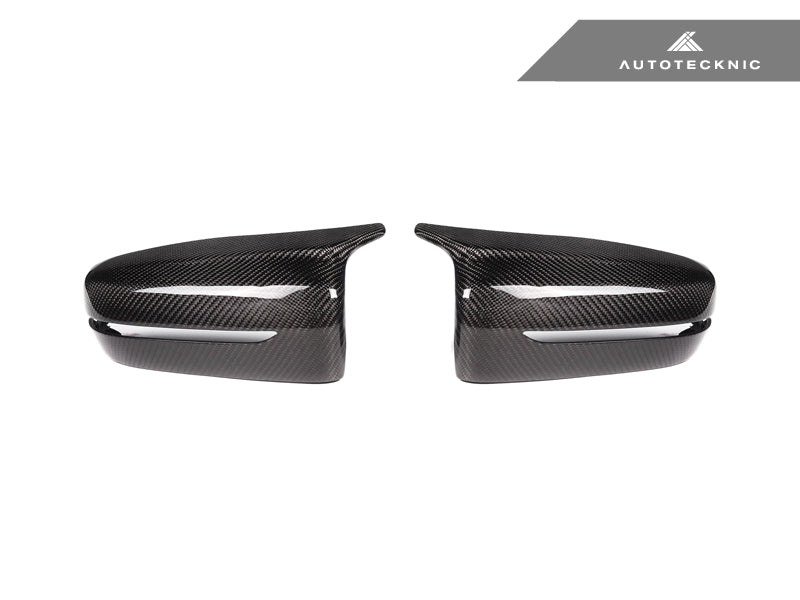 AutoTecknic M-Inspired Carbon Fiber mirror covers on BMW G20 3-Series side mirrors