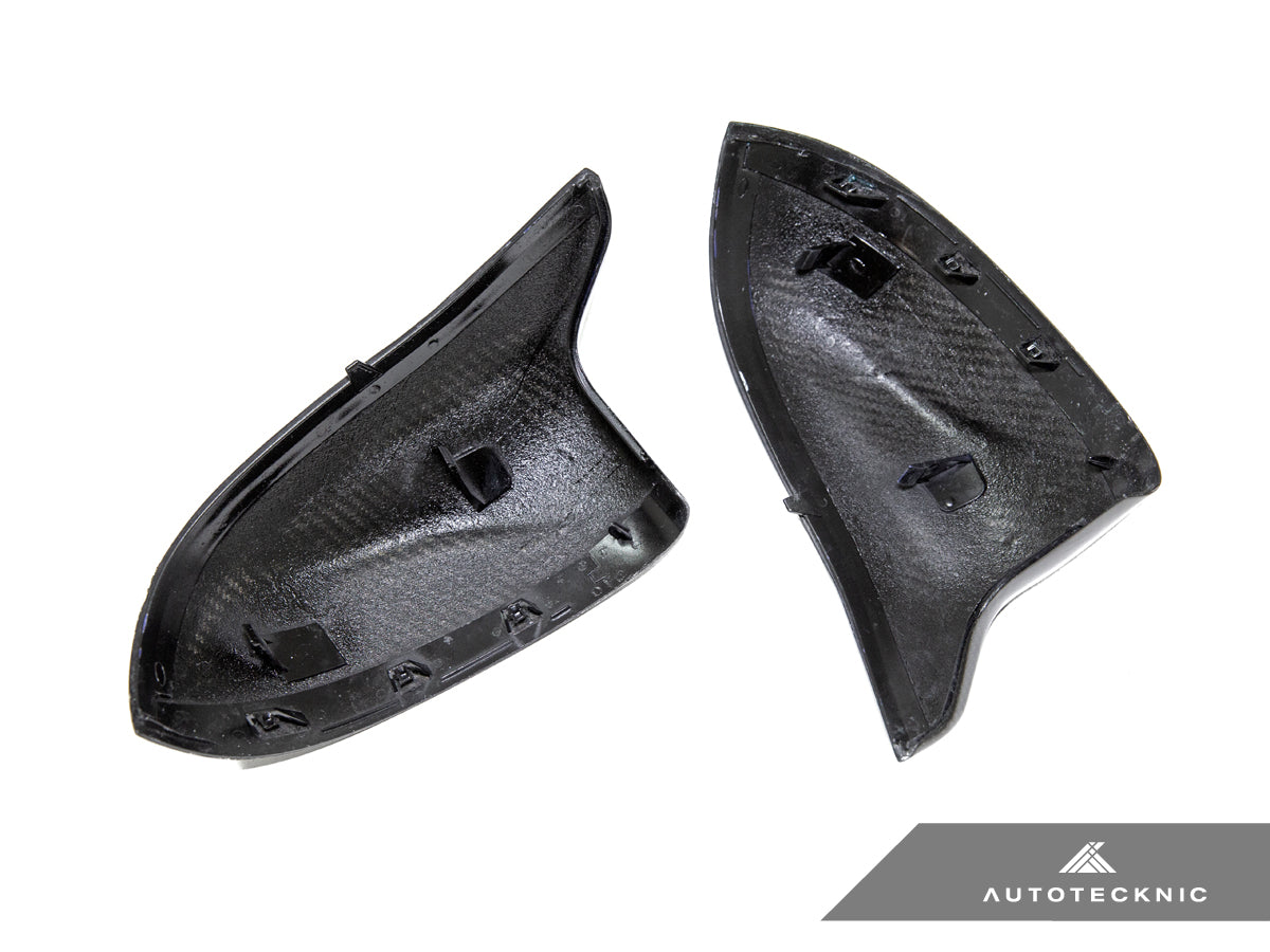 AutoTecknic Replacement Dry Carbon Mirror Covers - BMW F95 X5M | F96 X6M