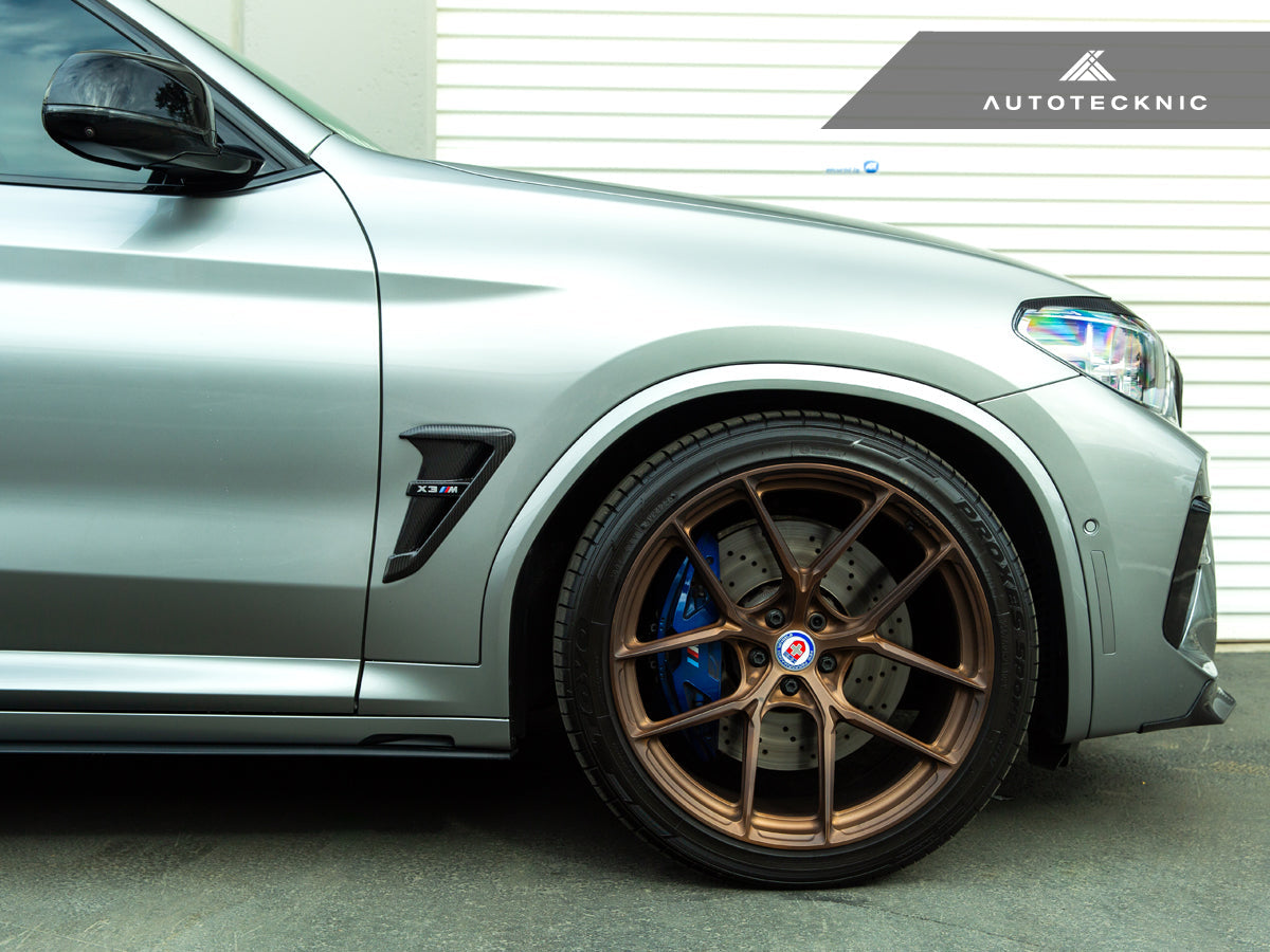 AutoTecknic Dry Carbon Fiber Fender Trim Set - BMW F97 X3M | F98 X4M | G01 X3 | G02 X4